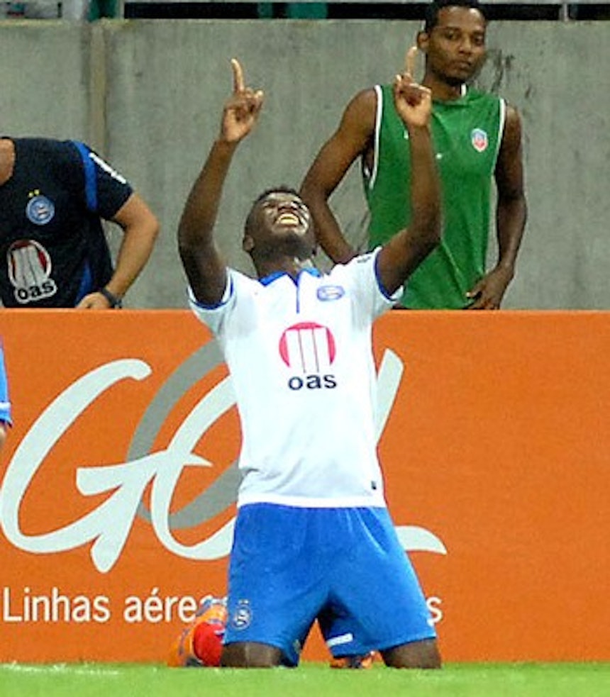 Em 2013, Feijão marcou o gol mil do Bahia em campeonatos brasileiros (Foto: Romildo de Jesus / Agência Estado)
