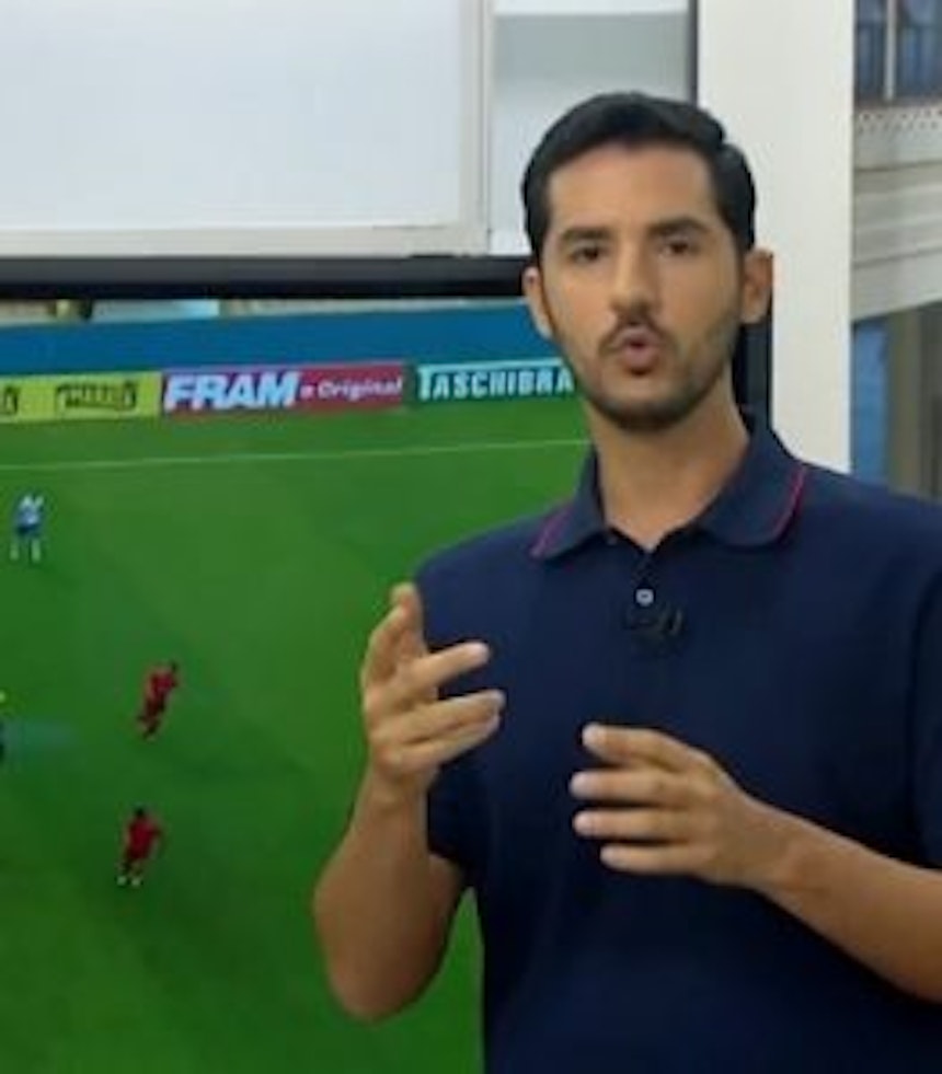 Gustavo Castellucci comentou o empate do Bahia com o Oeste (Foto: Reprodução / TV Bahia)