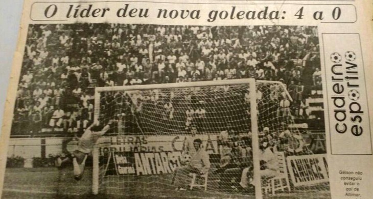 Em 1978, o Bahia venceu o Vitória e aplicou a maior goleada de Ba-Vi's no Brasileiro