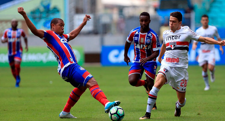Dois gols em três minutos! Veja os Melhores Momentos de Bahia 2x1 São ...
