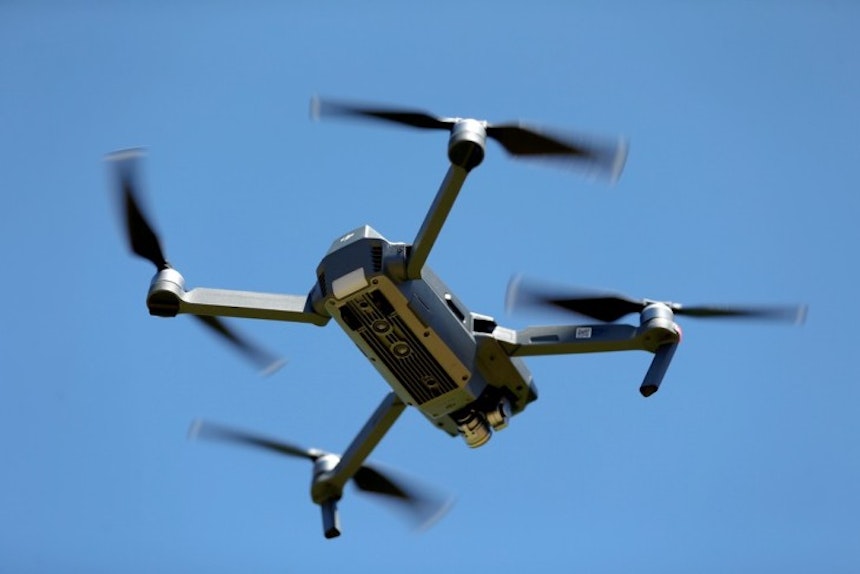 Drone registra imagens dos treinamentos do Bahia (Foto: Felipe Oliveira / Divulgação / E.C Bahia)